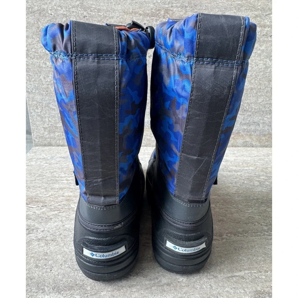 Columbia Youth Blue Rain/Snow Boots Blue Size 4 (UK Sz‎ 3)
